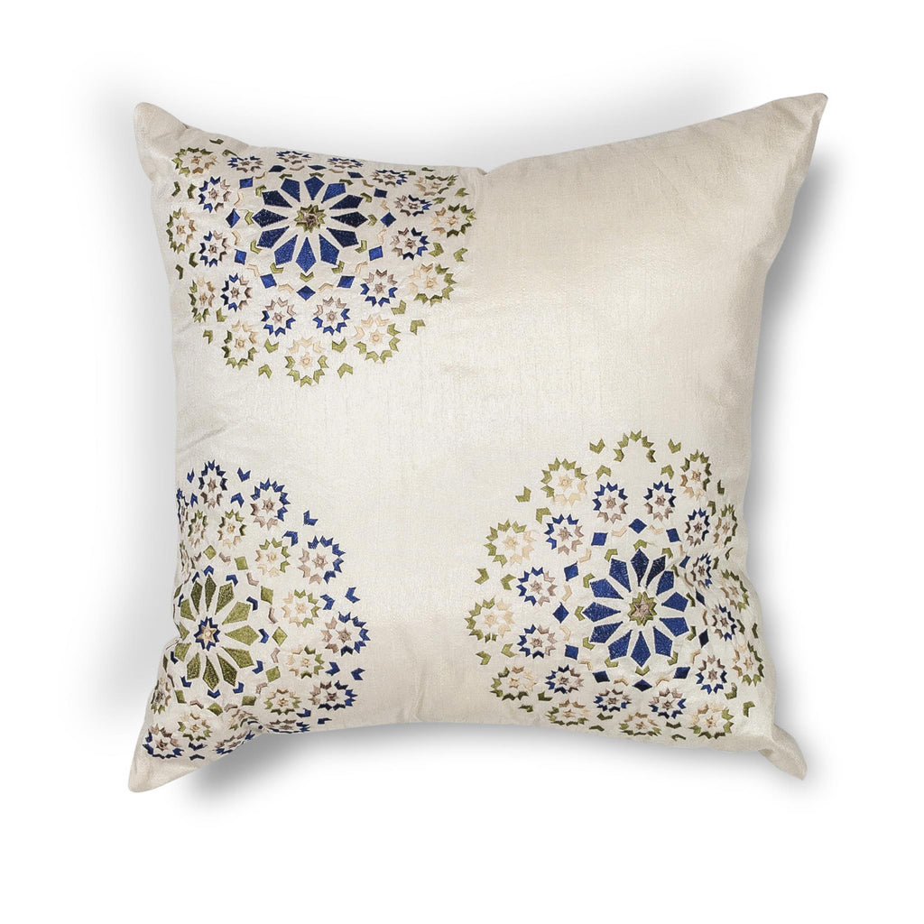 KAS Pillow L205 Ivory/Blue Suzani main image