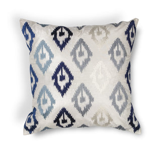 KAS Pillow L207 Blue Ikat 