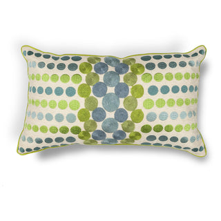 KAS Pillow L220 Blue/Green Circles main image