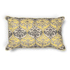 KAS Pillow L221 Yellow/Grey Damask main image