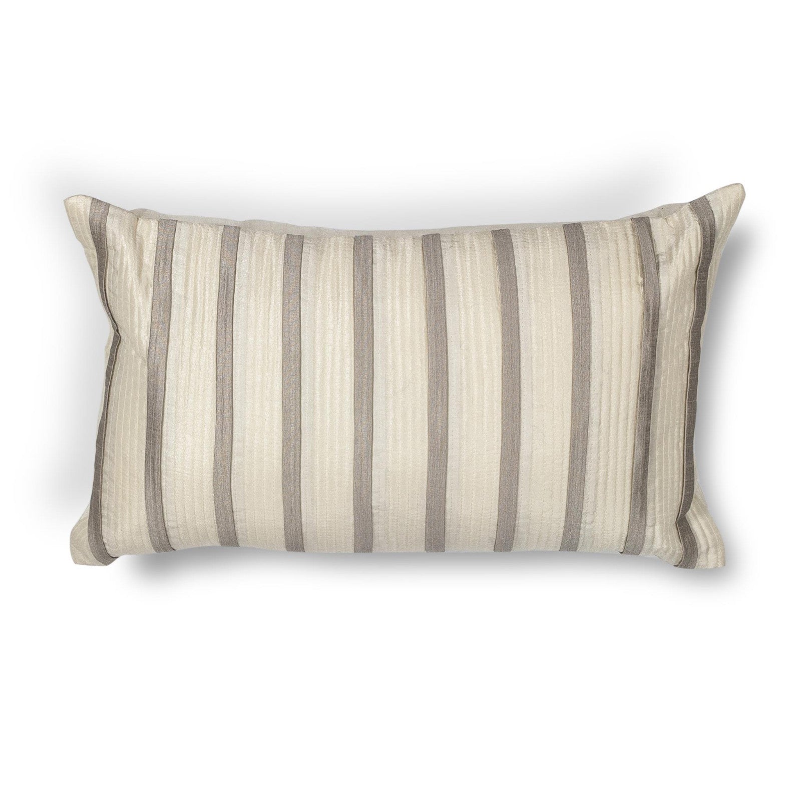 KAS Pillow L223 Ivory/Grey Stripes main image