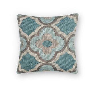 KAS Pillow L229 Grey/Blue Filigree 