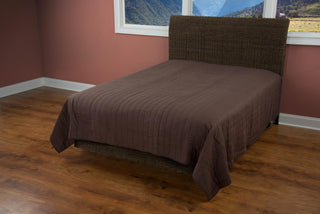 Rizzy BT1409 Gracie Charcoal Bedding Lifestyle Image Feature