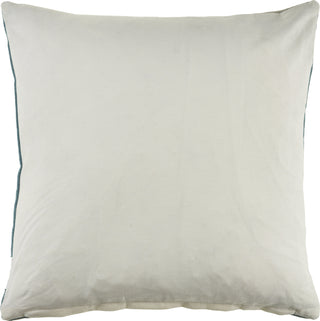 LR Resources Pillows 04716 Blue/Cream Detail Image