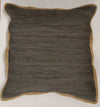 LR Resources Pillows 07281 Dark Grey 20'' X 20''