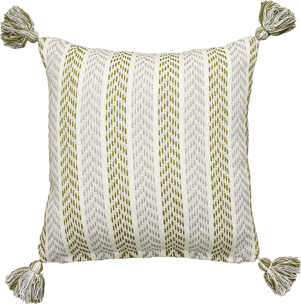 LR Resources Pillows 07305 GREEN/GRAY main image