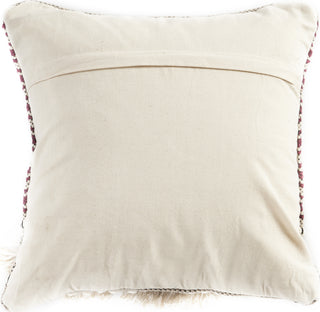 LR Resources Pillows 07316 Maroon/Black Detail Image