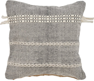 LR Resources Pillows 07317 Black/Natural Lifestyle Image