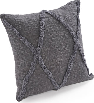 LR Resources Pillows 07323 Dark Gray Backing Image