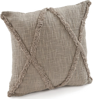 LR Resources Pillows 07325 Taupe Pile Image