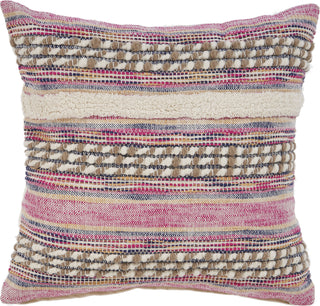 LR Resources Pillows 07335 Pink/Natural 0' 0'' X 0' 0'' Main Image