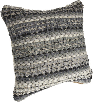 LR Resources Pillows 07358 Black/Grey Backing Image