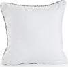 LR Resources Pillows 07398 GRAY WHITE Detail Image