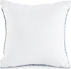LR Resources Pillows 07400 NAVY WHITE Detail Image