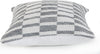 LR Resources Pillows 07401 GRAY WHITE Angle Image