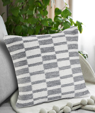 LR Resources Pillows 07401 GRAY WHITE main image