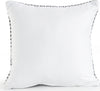 LR Resources Pillows 07406 BLACK/WHITE Detail Image