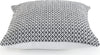 LR Resources Pillows 07406 BLACK/WHITE Angle Image