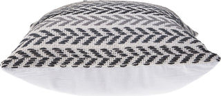 LR Resources Pillows 07410 GRAY/BLACK Angle Image