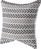 LR Resources Pillows 07410 GRAY/BLACK Backing Image