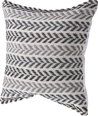 LR Resources Pillows 07410 GRAY/BLACK Backing Image