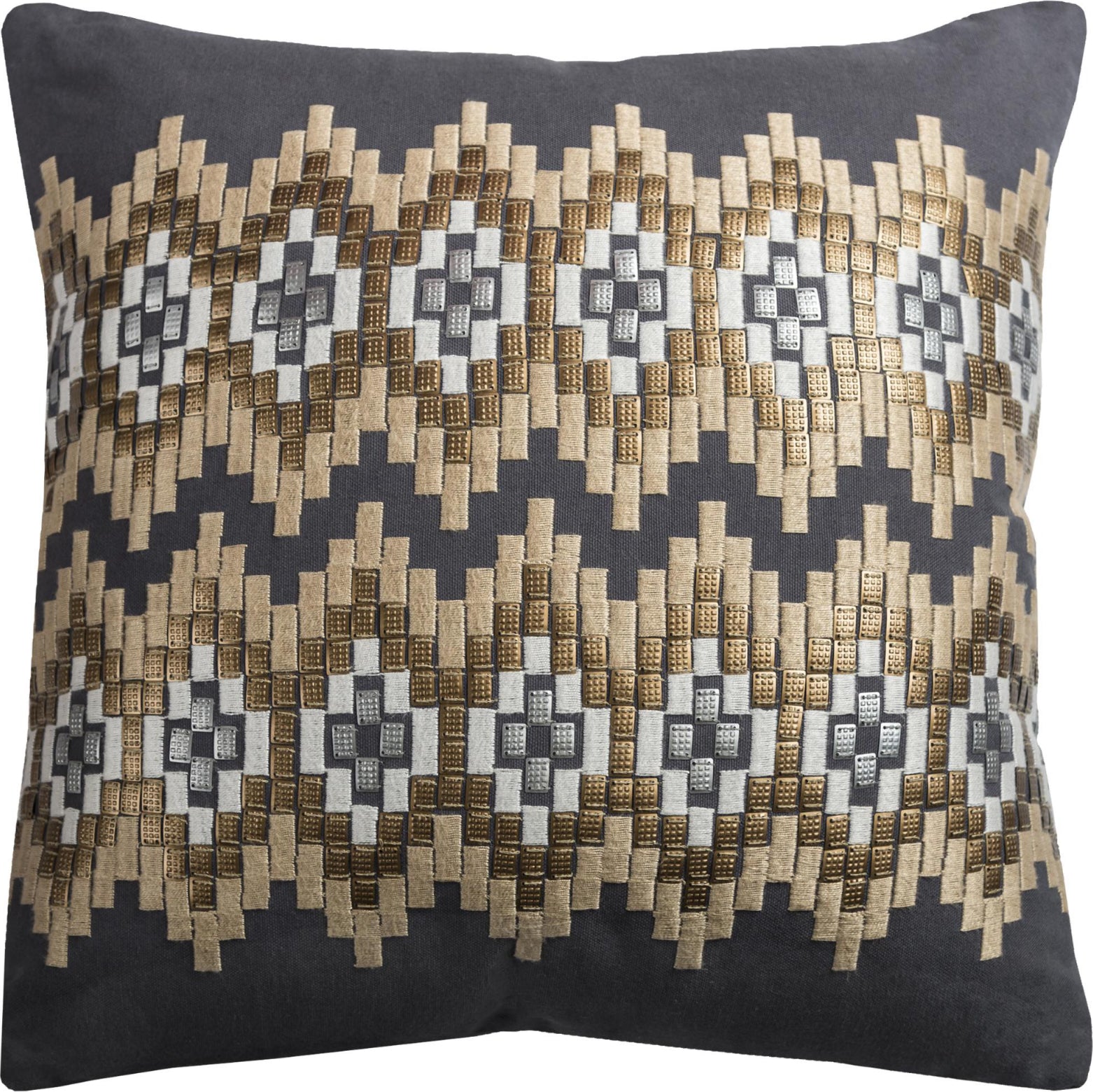 Rizzy Pillows T09691 Charcoal