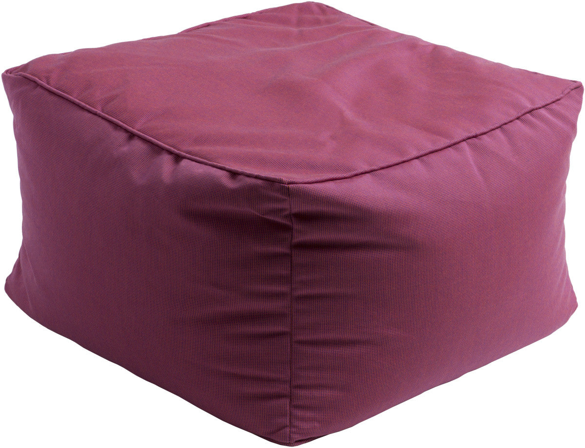 Surya Piper PIPF-001 Red Pouf main image