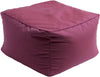 Surya Piper PIPF-001 Red Pouf 22 X 22 X 14 Cube