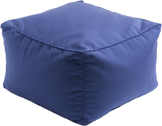 Surya Piper PIPF-002 Blue Pouf