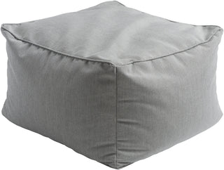 Surya Piper PIPF-007 Gray Pouf