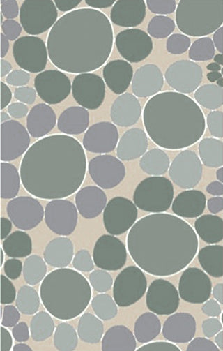 Peek-A-Boo PKB-7004 Green Area Rug by Surya 5' X 7'6''