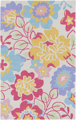 Peek-A-Boo PKB-7006 Yellow Area Rug by Surya 5' X 7'6''