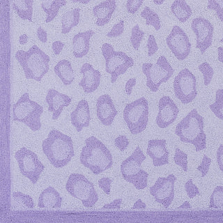 Surya Peek-A-Boo PKB-7010 Purple Area Rug Sample Swatch