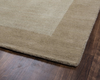 Rizzy Platoon PL1014 Khaki Area Rug Corner Shot