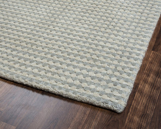 Rizzy Platoon PL1333 Blue Grey Area Rug Corner Shot