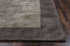 Rizzy Platoon PL2847 Tan Area Rug Edge Shot