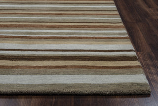 Rizzy Platoon PL3127 multi Area Rug Edge Shot Feature