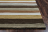 Rizzy Platoon PL3131 multi Area Rug Edge Shot Feature