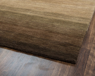 Rizzy Platoon PL9346 Brown Area Rug Corner Shot