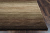 Rizzy Platoon PL9346 Brown Area Rug Edge Shot Feature