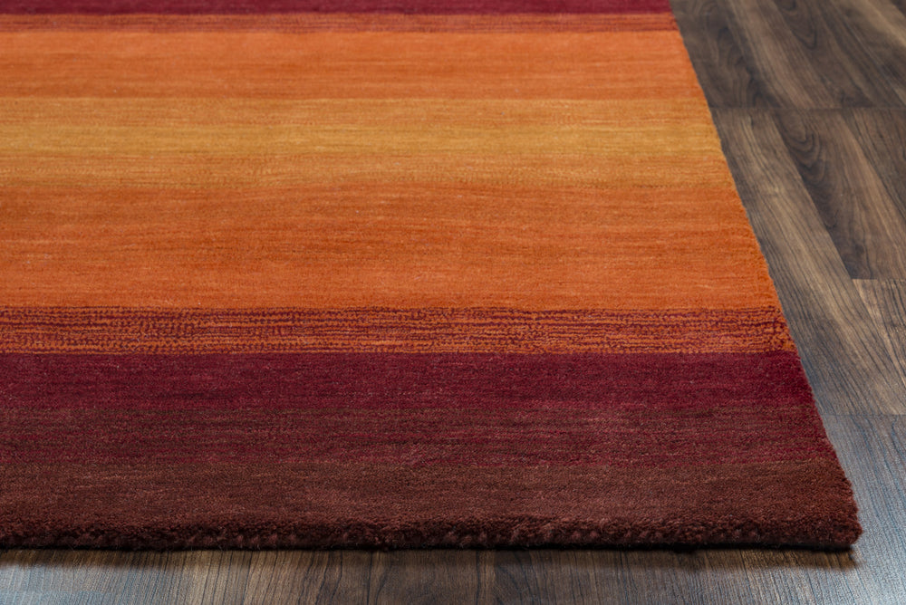 Rizzy Platoon PL9347 Area Rug Edge Shot Feature