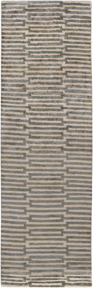 Surya Platinum PLAT-9000 Olive Area Rug 2'6'' x 8' Runner