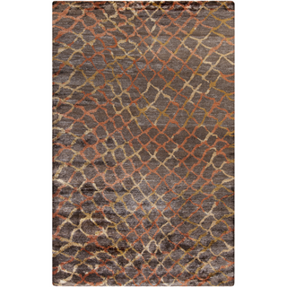 Surya Platinum PLAT-9019 Chocolate Area Rug 5' x 8'