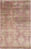 Surya Platinum PLAT-9025 Lavender Hand Knotted Area Rug 5' X 8'