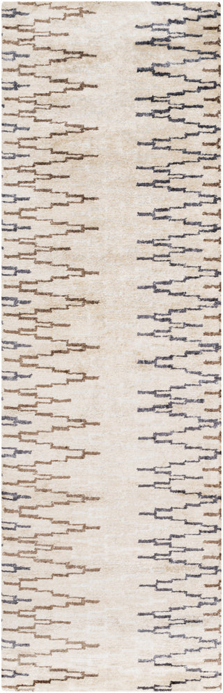 Surya Platinum PLAT-9026 Beige Area Rug 2'6'' x 8' Runner