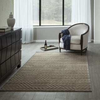 Momeni Platinum PN-02 Taupe Area Rug Detail Shot