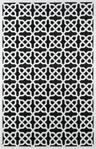 Momeni Platinum PN-04 Black Area Rug 