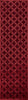 Momeni Platinum PN-08 Red Area Rug Closeup