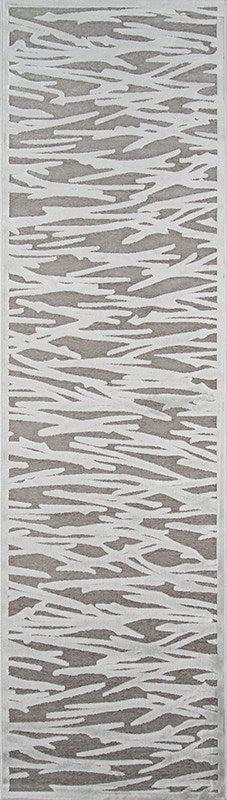 Momeni Platinum PN-09 Grey Area Rug Closeup