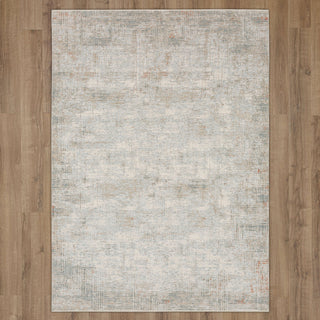 Karastan Solitude Plaza Dilao Dark Grey Beige Area Rug Main Image